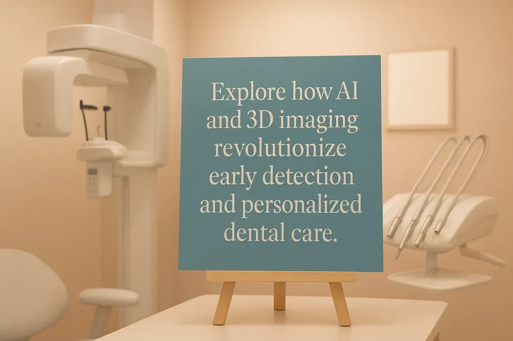 Explore how AI and 3D imaging revolutionize early detection and personalized dental care.
