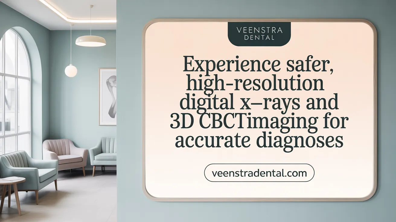 Experience safer, high-resolution digital X-rays and 3D CBCT imaging for accurate diagnoses