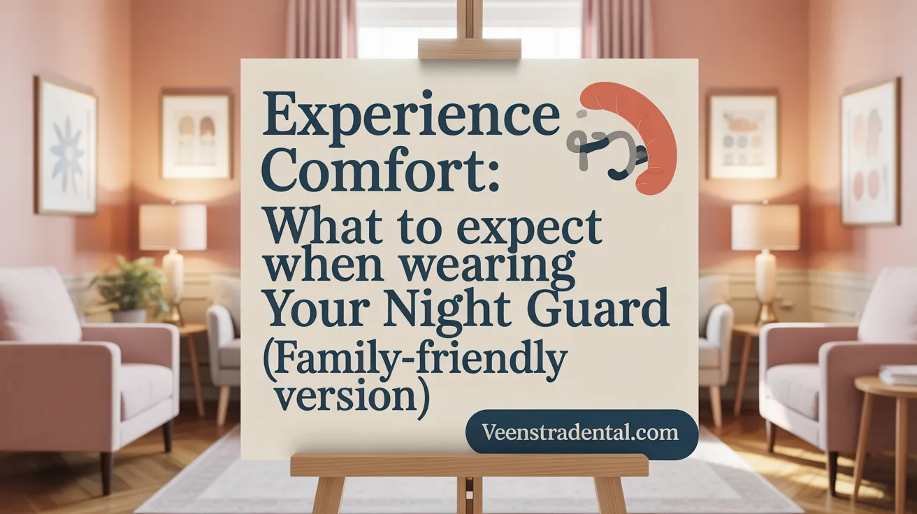 Experience Comfort: What to Expect When Wearing Your Night Guard
