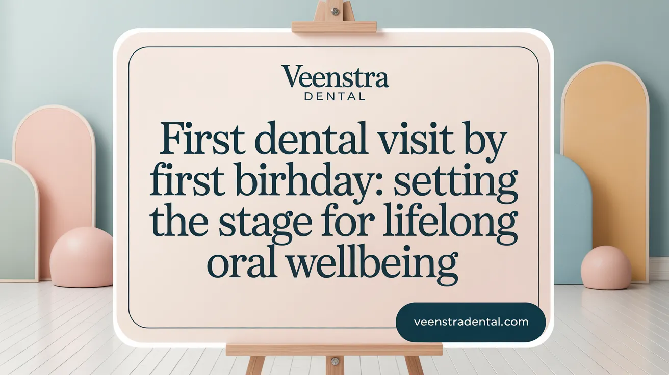 First Dental Visit by First Birthday: Setting the Stage for Lifelong Oral Wellbeing
