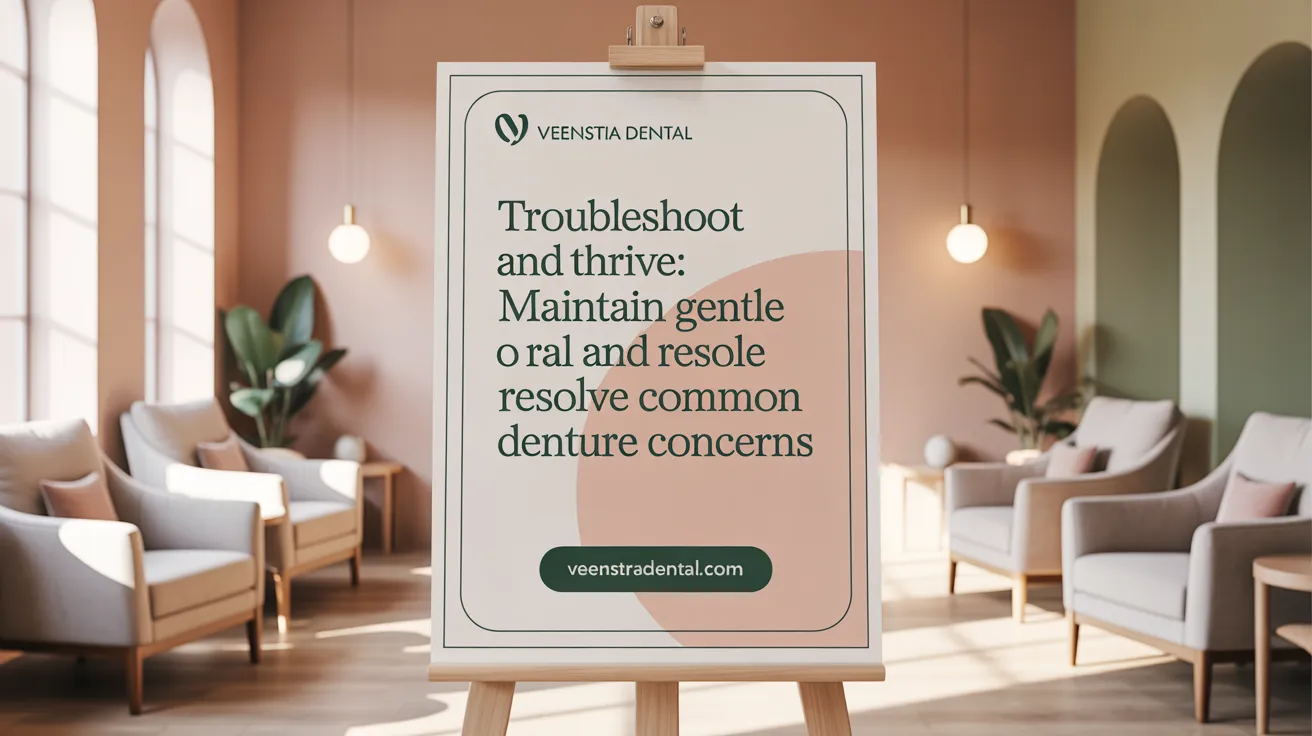 Troubleshoot and Thrive: Maintain Oral Health and Resolve Common Denture Problems