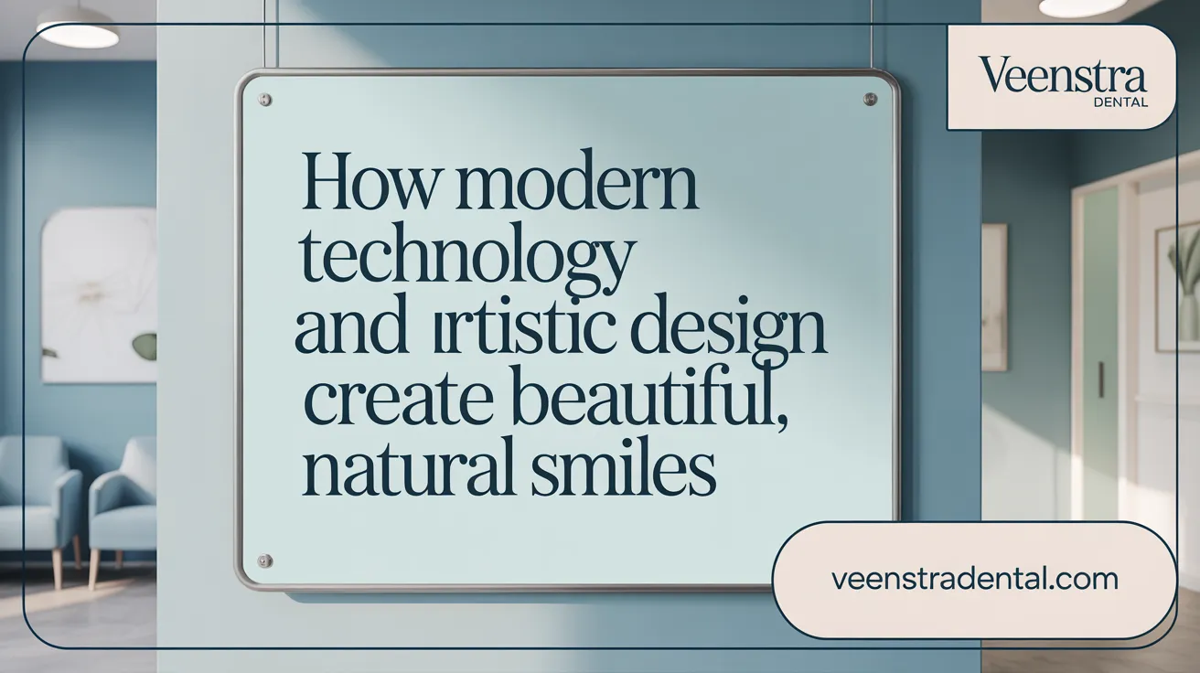 How Modern Technology and Artistic Design Create Beautiful, Natural Smiles