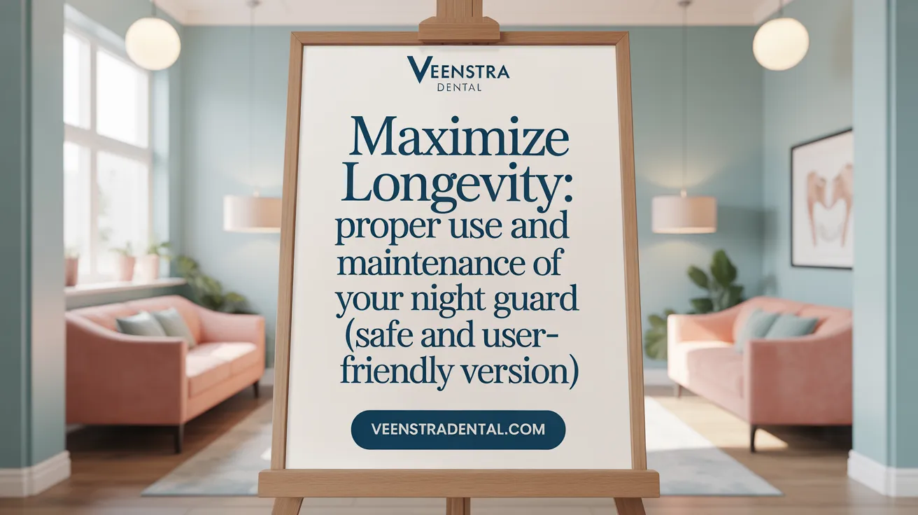 Maximize Longevity: Proper Use and Maintenance of Your Night Guard