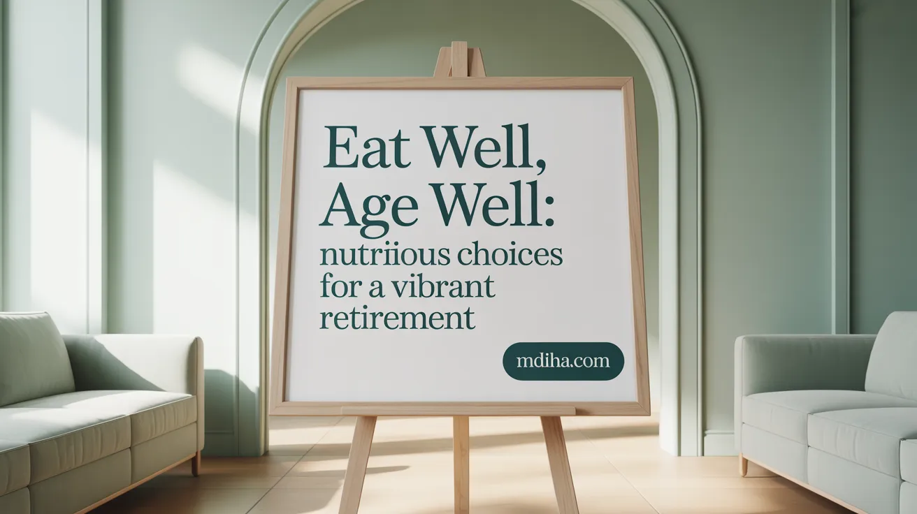 Eat Well, Age Well: Nutritious Choices for a Vibrant Retirement