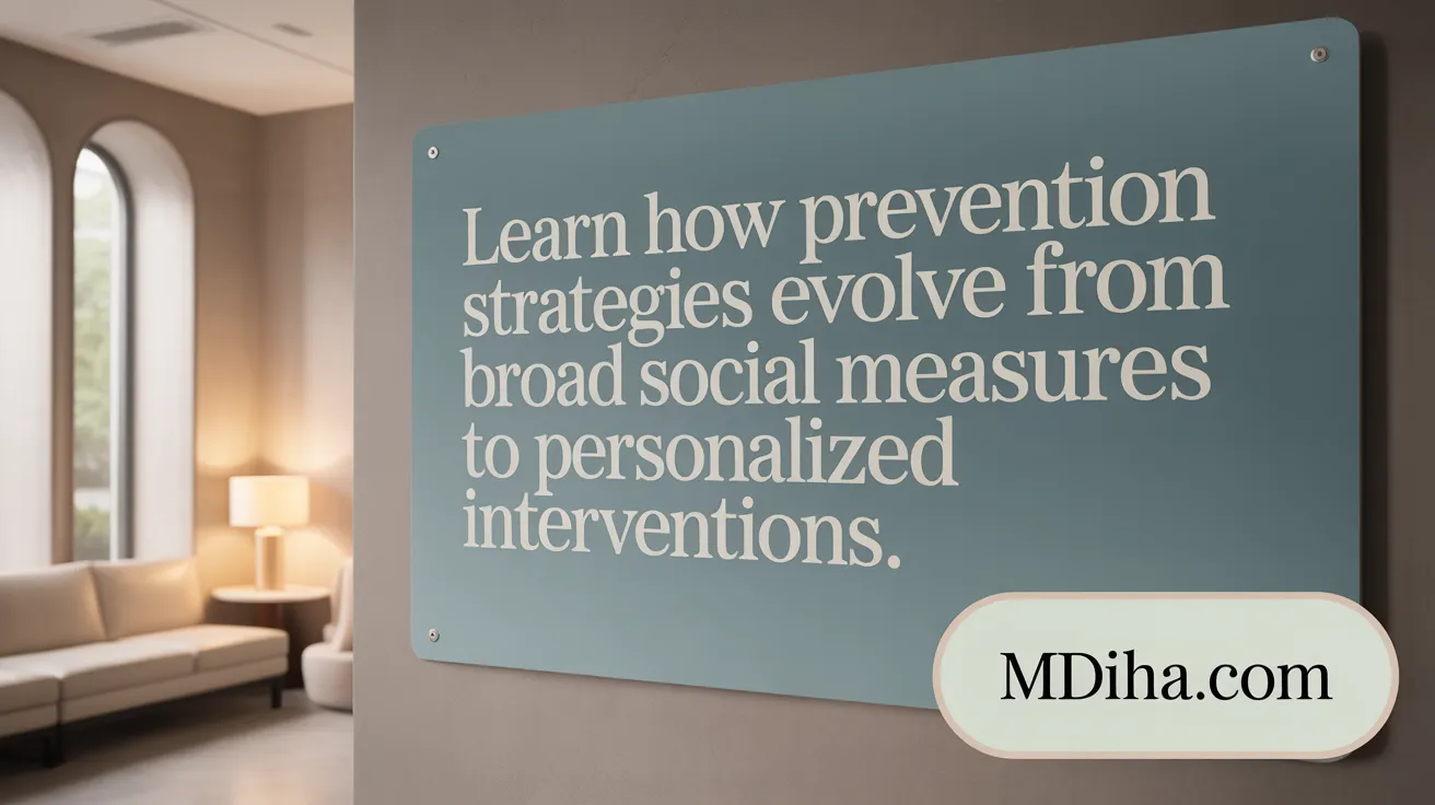 Learn How Prevention Strategies Evolve from Broad Social Measures to Personalized Interventions