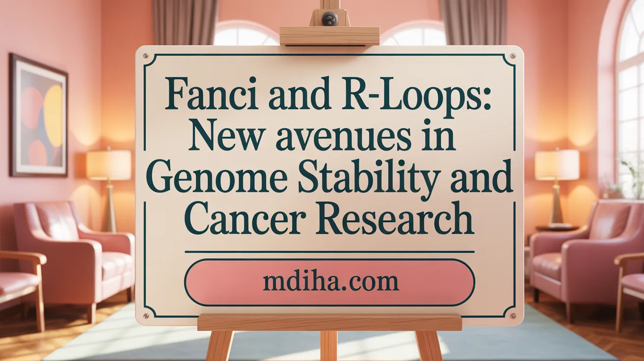 FANCI and R-Loops: New Avenues in Tumor Suppression