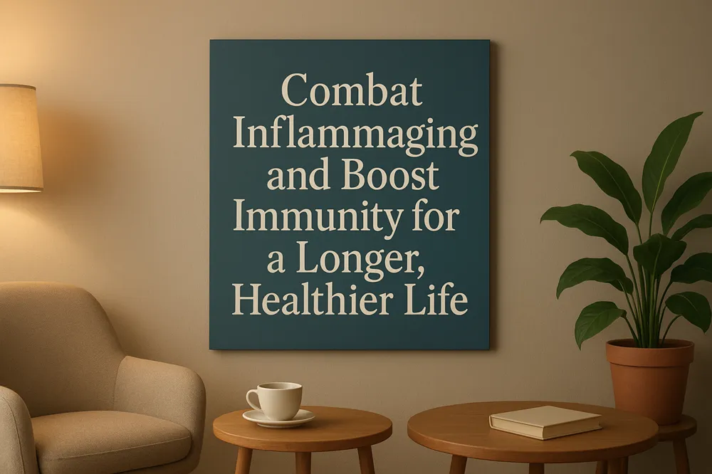 Combat Inflammaging and Boost Immunity for a Longer, Healthier Life