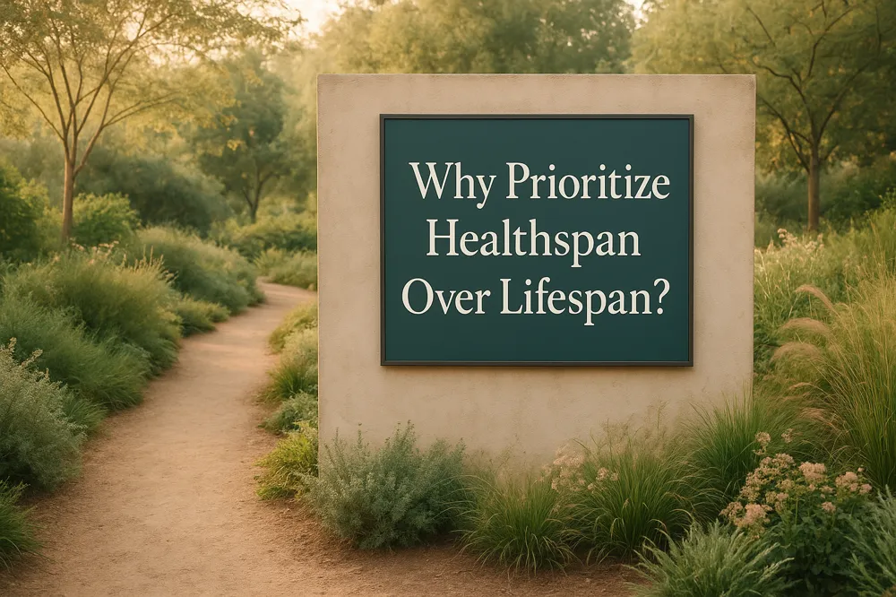 Why Prioritize Healthspan Over Lifespan?