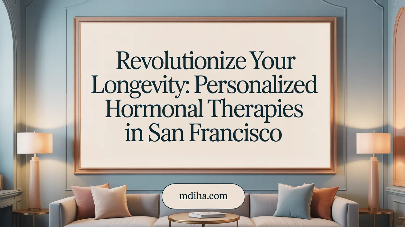 Revolutionize Your Longevity: Personalized Hormonal Therapies in San Francisco