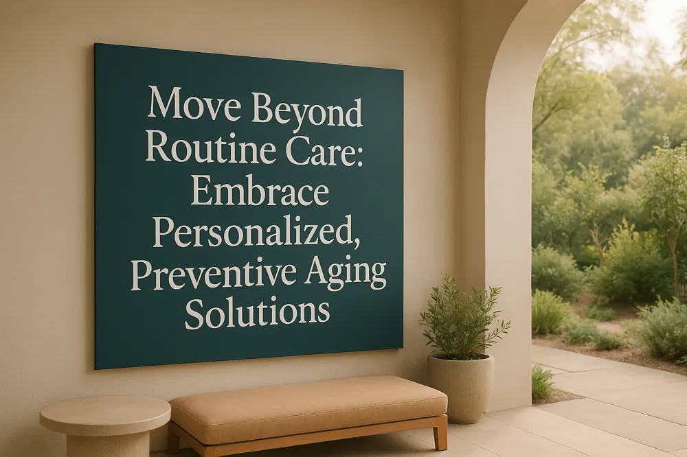 Move Beyond Routine Care: Embrace Personalized, Preventive Aging Solutions