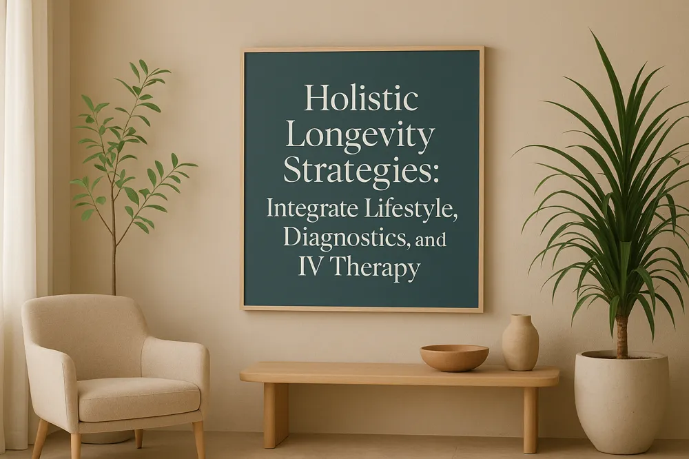 Holistic Longevity Strategies: Integrate Lifestyle, Diagnostics, and IV Therapy