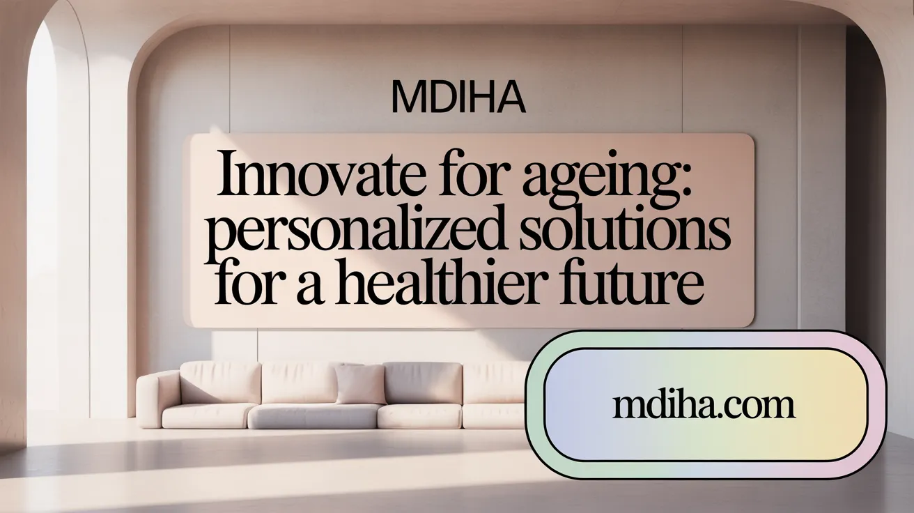 Innovate for Ageing: Personalized Solutions for a Healthier Future