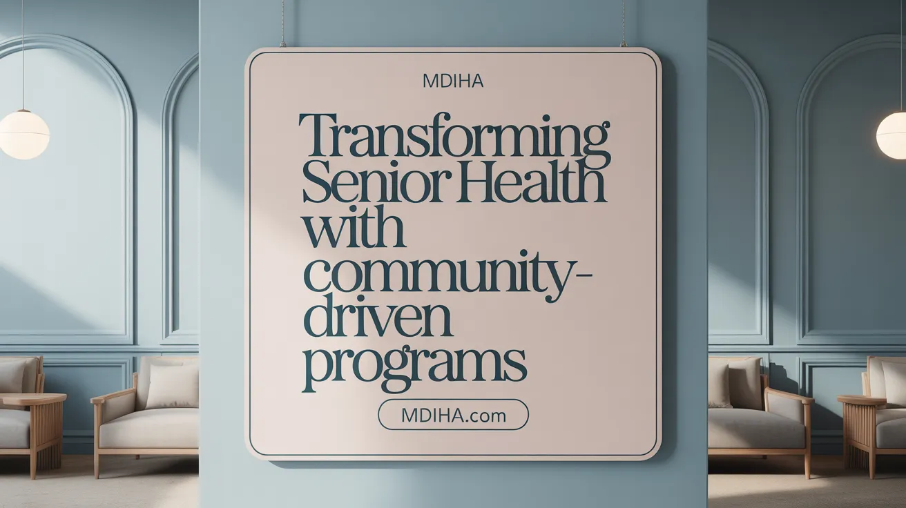 Transforming Senior Health with Community-Driven Programs