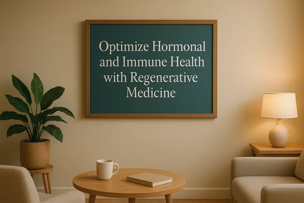 Optimize Hormonal and Immune Health with Regenerative Medicine