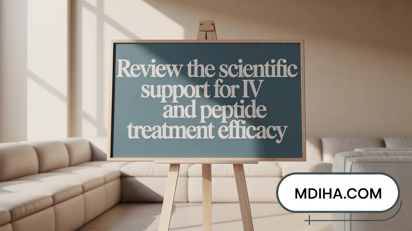 Review the Scientific Support for IV and Peptide Treatment Efficacy