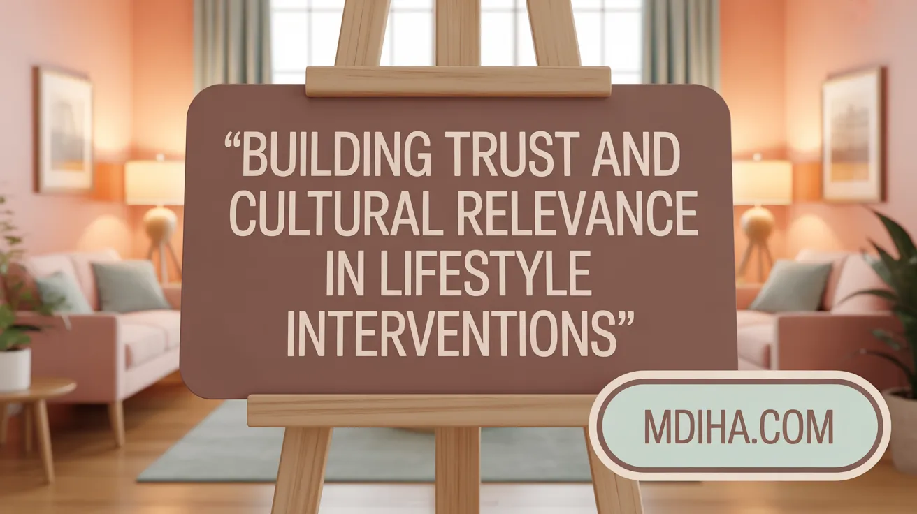 Building Trust and Cultural Relevance in Lifestyle Interventions
