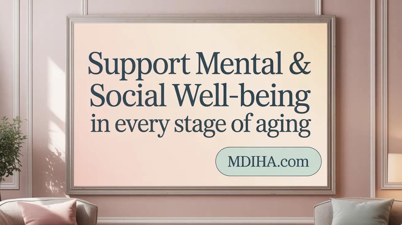 Support Mental & Social Well-being in Every Stage of Aging