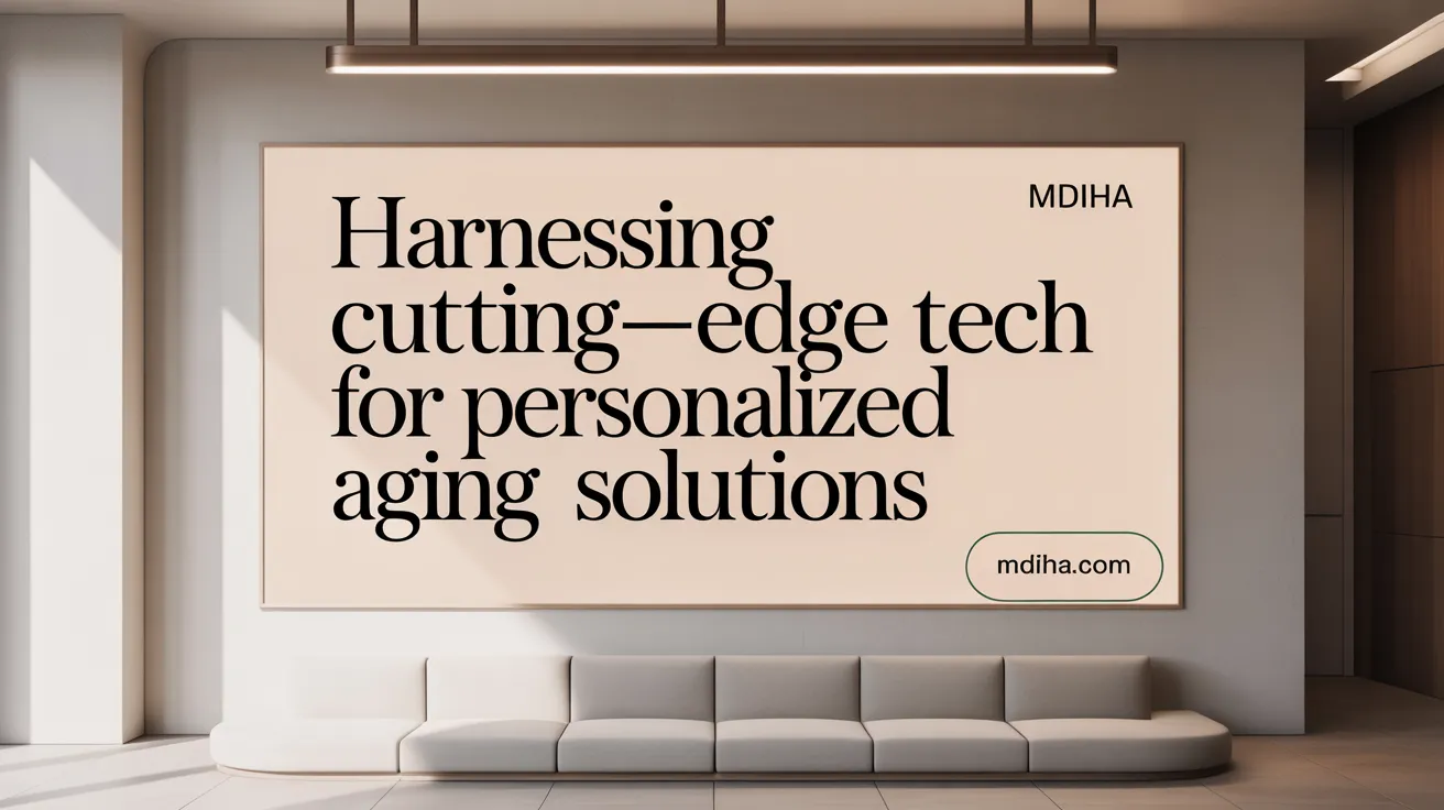 Harnessing Cutting-Edge Tech for Personalized Aging Solutions
