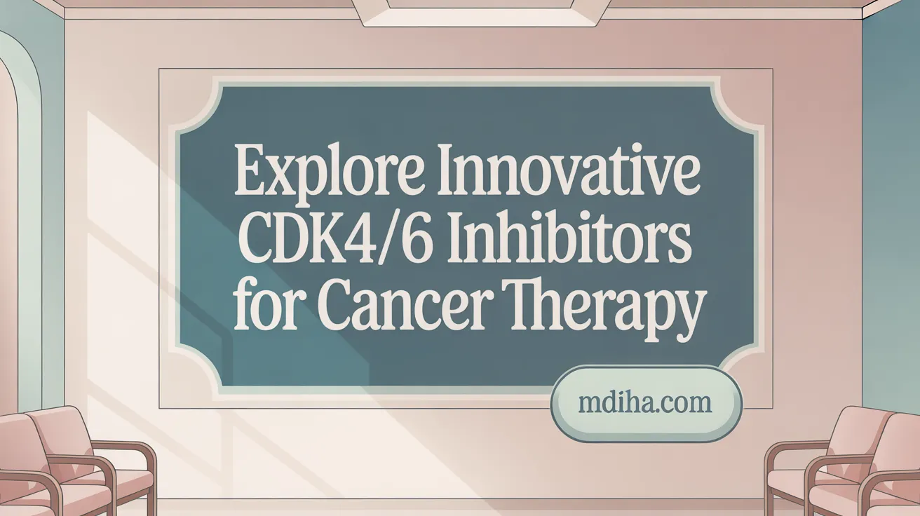 Explore Cutting-Edge CDK4/6 Inhibitors for Cancer Treatment