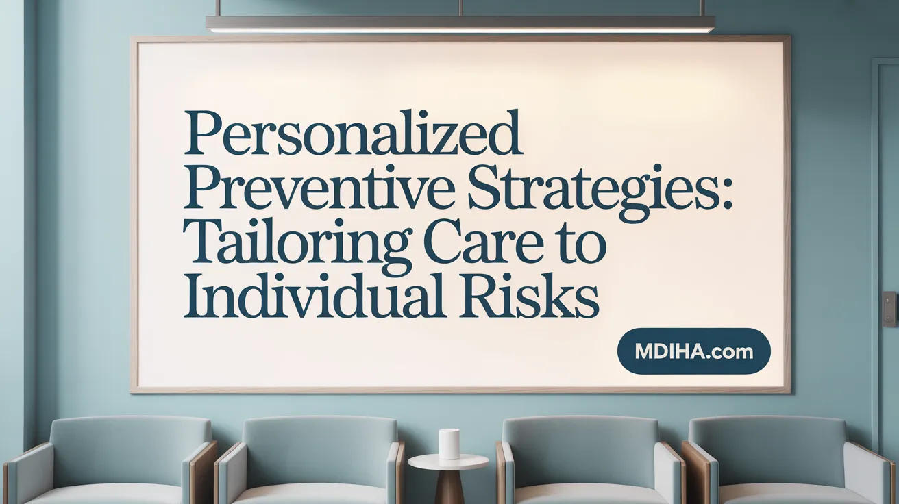 Personalized Preventive Strategies: Tailoring Care to Individual Risks
