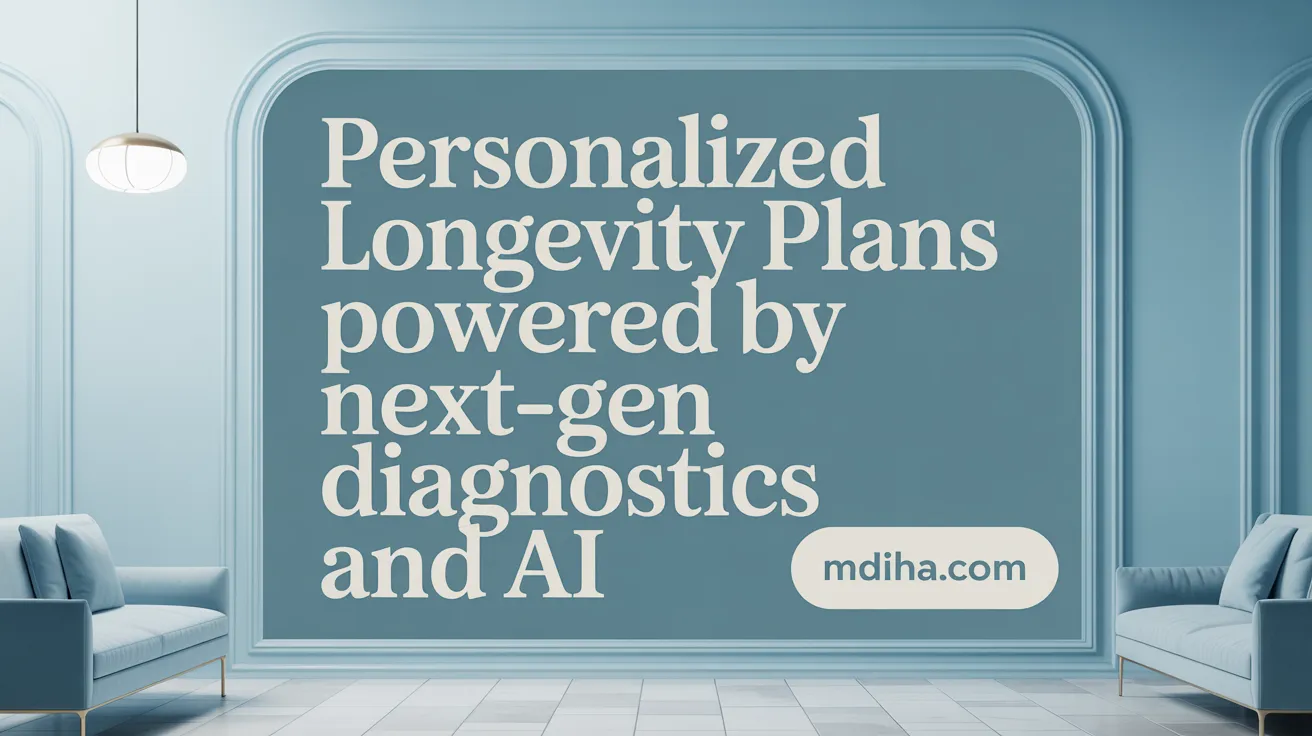 Personalized Longevity Plans Powered by Next-Gen Diagnostics and AI