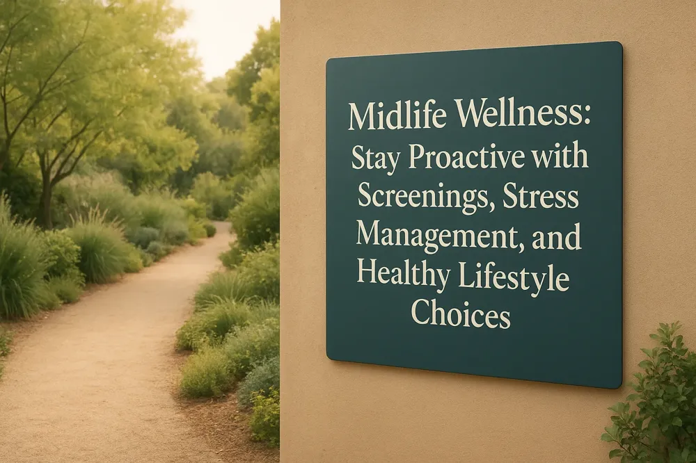 Midlife Wellness: Stay Proactive with Screenings, Stress Management, and Healthy Lifestyle Choices