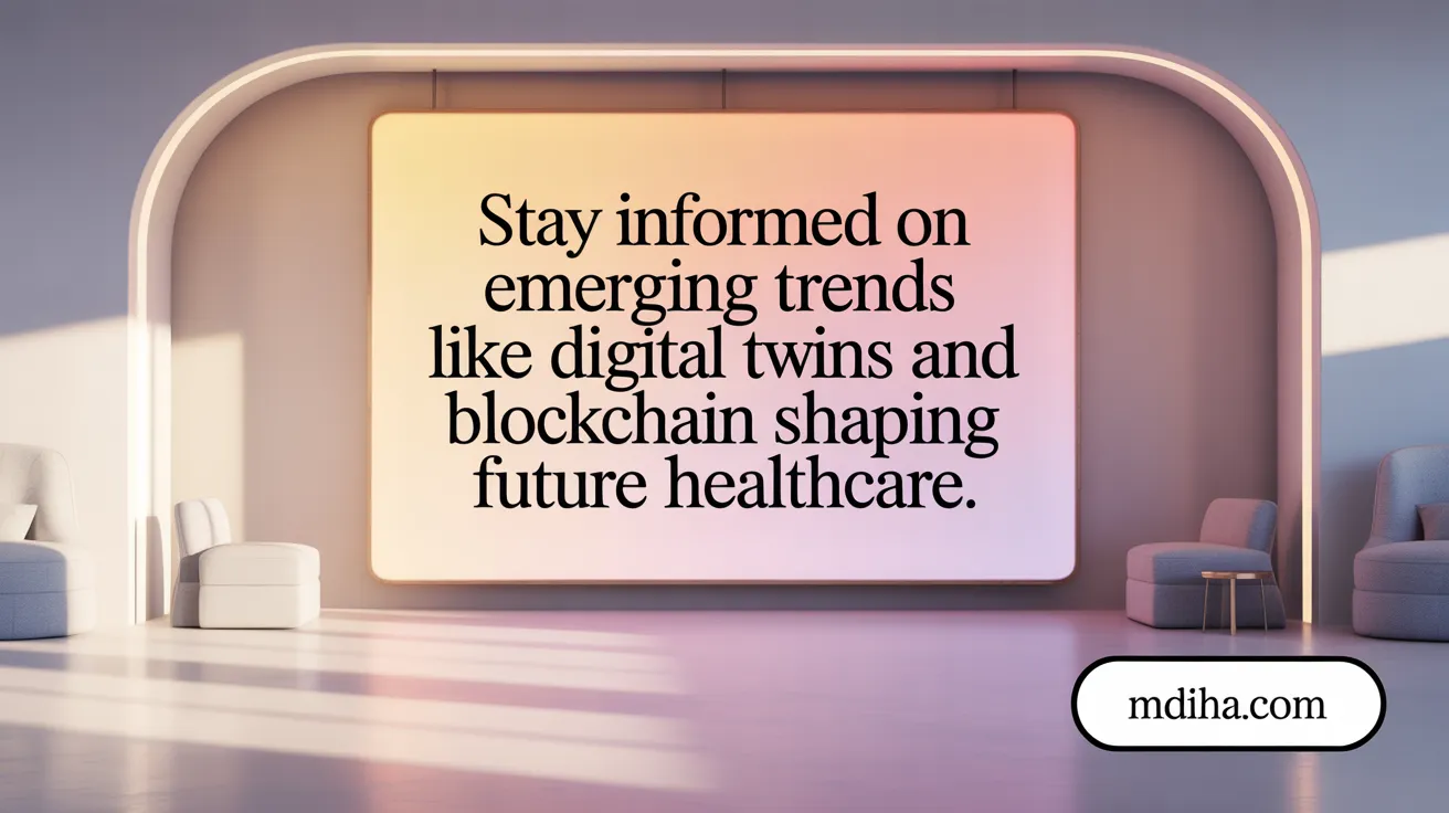 Stay informed on emerging trends like digital twins and blockchain shaping future healthcare.