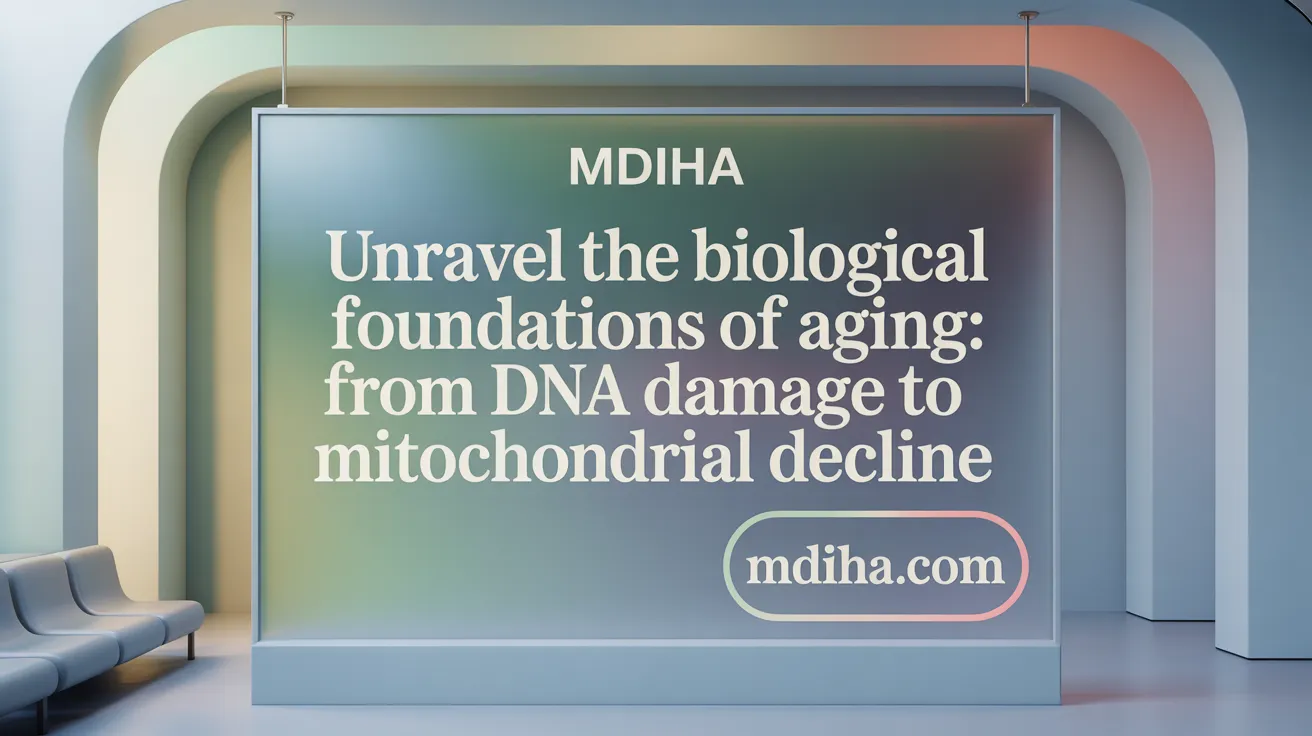 Unravel the Biological Foundations of Aging: From DNA Damage to Mitochondrial Decline