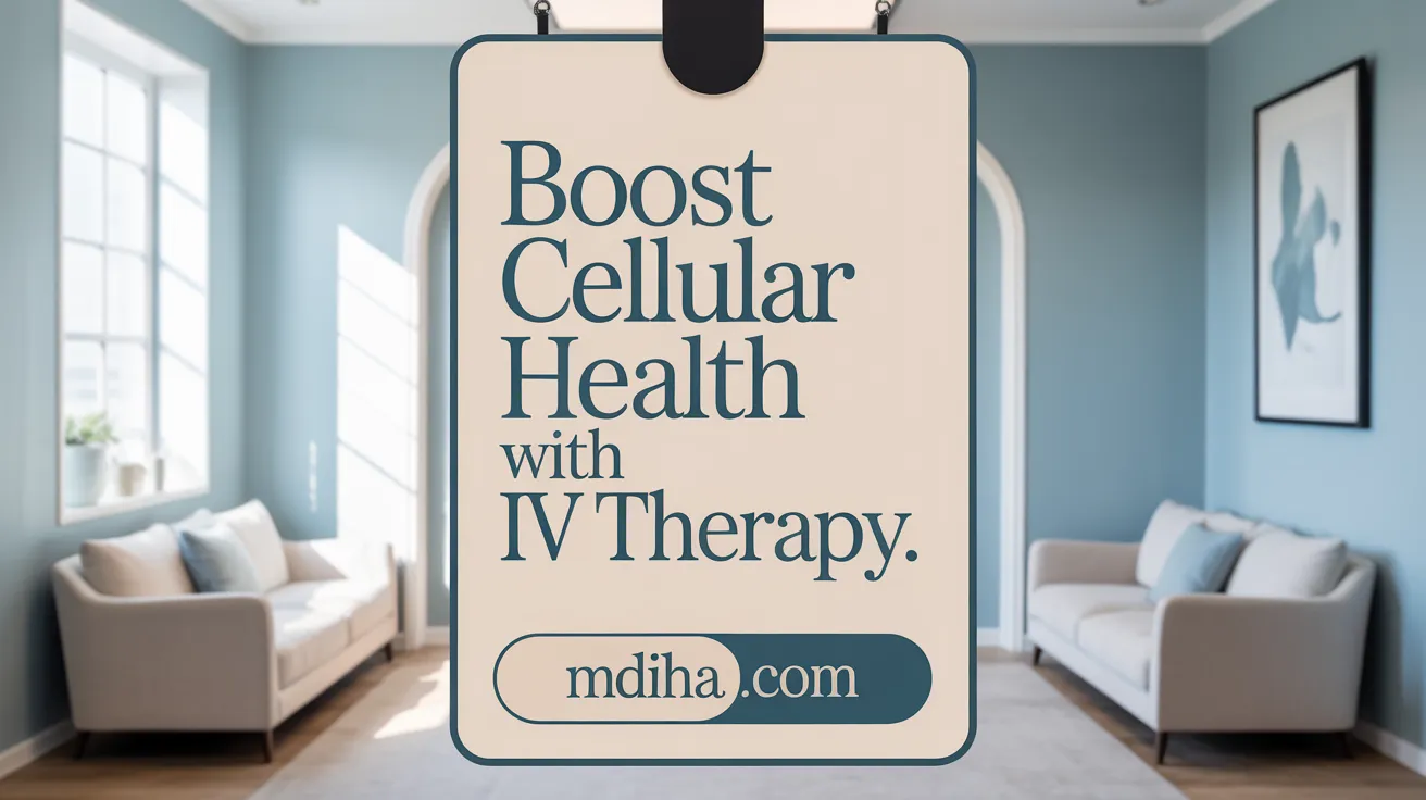 Boost Cellular Health with IV Therapy