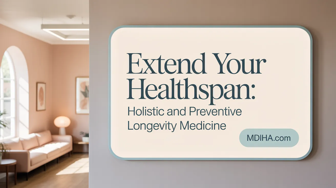 Extend Your Healthspan: Holistic and Preventive Longevity Medicine
