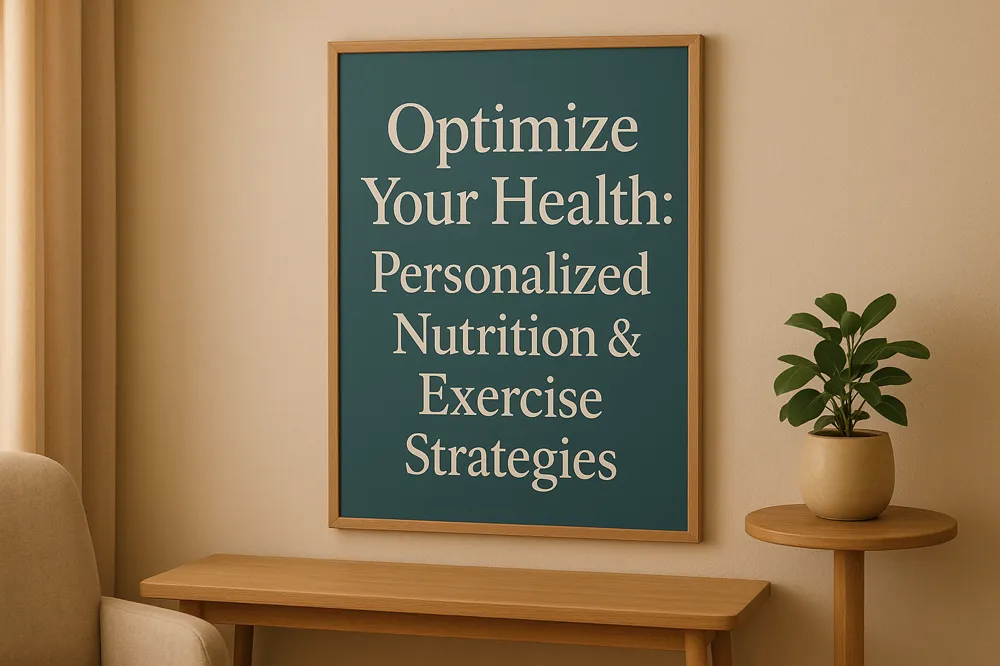 Optimize Your Health: Personalized Nutrition & Exercise Strategies