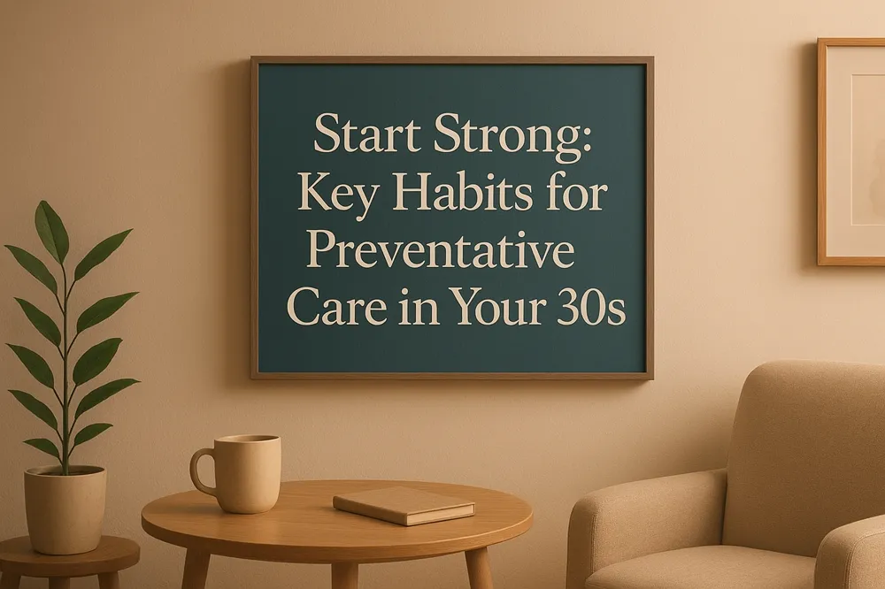 Start Strong: Key Habits for Preventative Care in Your 30s