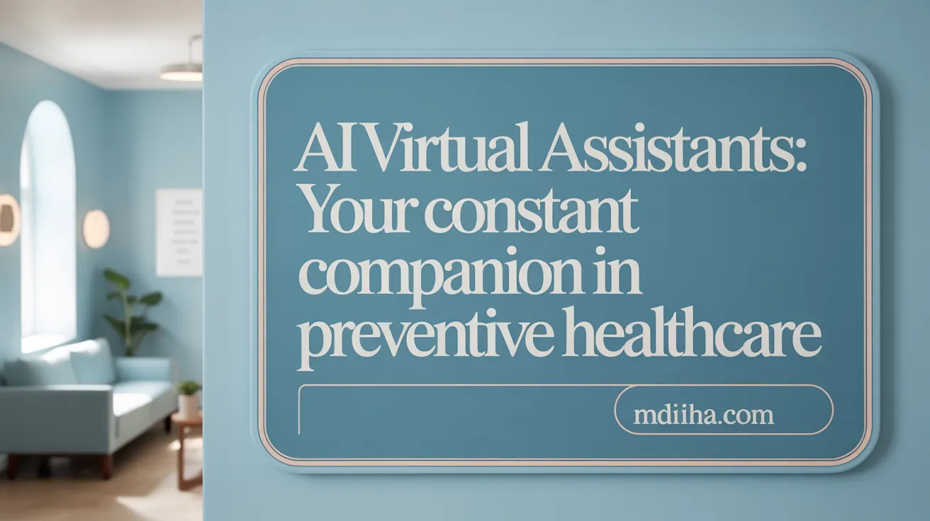 AI Virtual Assistants: Your Constant Companion in Preventive Healthcare