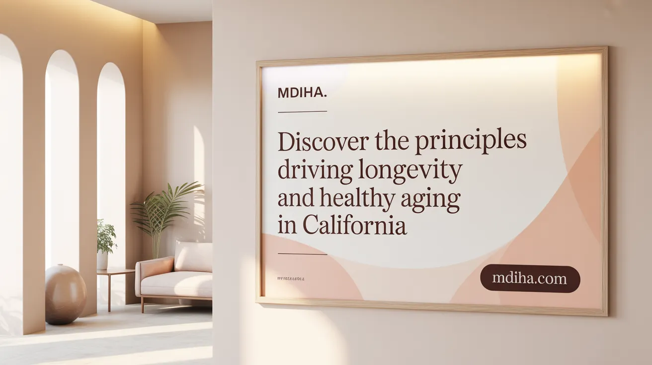 Discover the Principles Driving Longevity and Healthy Aging in California