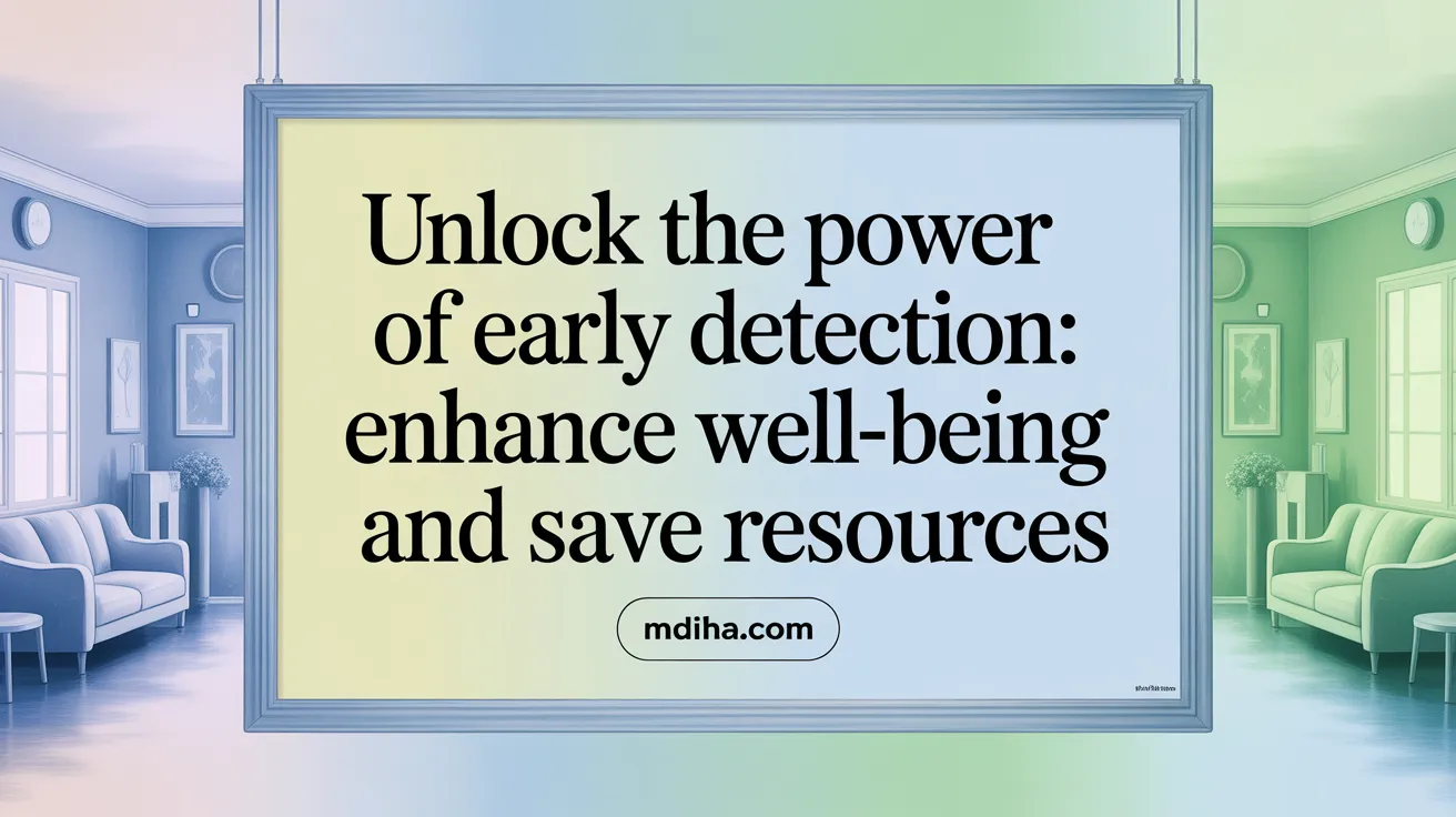 Unlock the Power of Early Detection: Cut Costs and Improve Health Outcomes