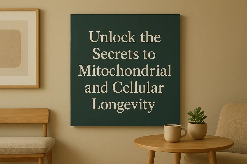 Unlock the Secrets to Mitochondrial and Cellular Longevity