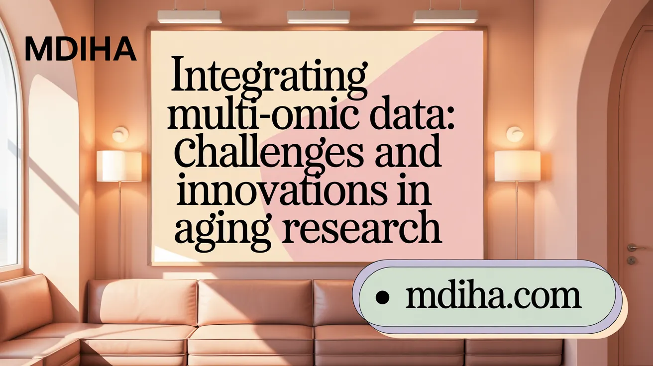 Integrating Multi-Omic Data: Challenges and Innovations in Aging Research