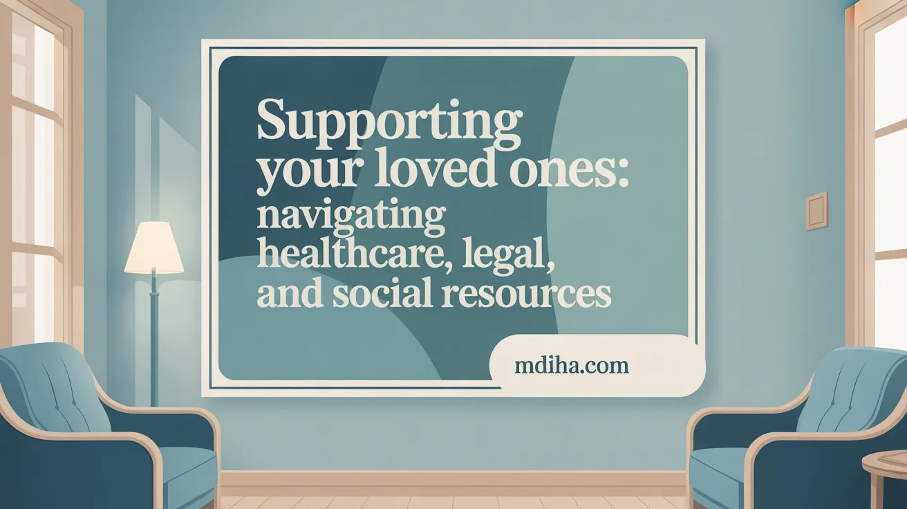 Supporting Your Loved Ones: Navigating Healthcare, Legal, and Social Resources