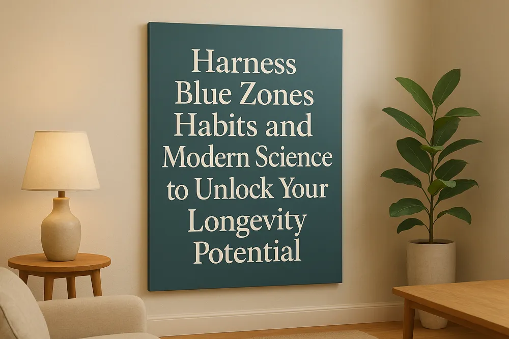 Harness Blue Zones Habits and Modern Science to Unlock Your Longevity Potential