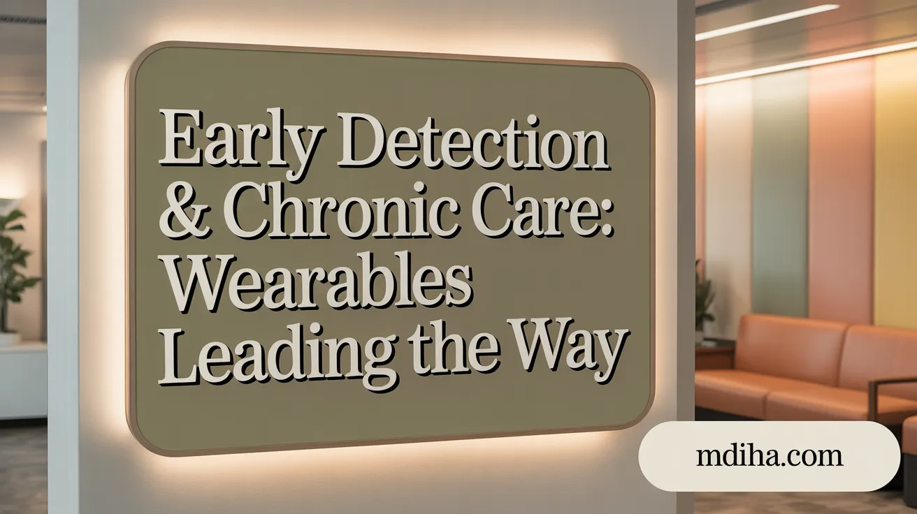 Early Detection & Chronic Care: Wearables Leading the Way