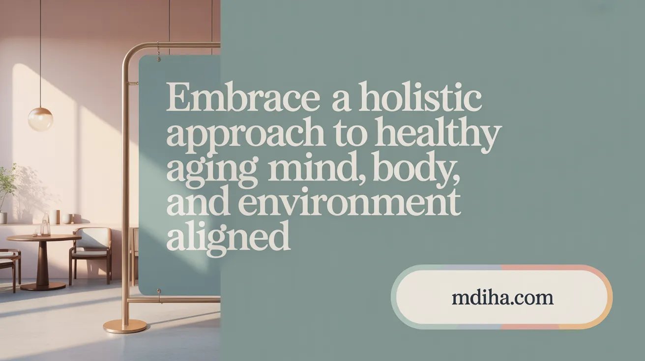Embrace a Holistic Approach to Healthy Aging — Mind, Body, and Environment Aligned