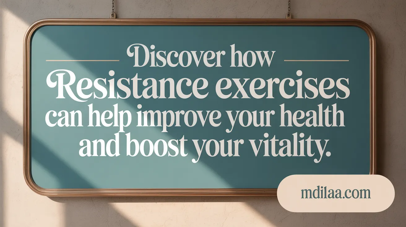 Discover how resistance exercises can extend your biological age and enhance vitality