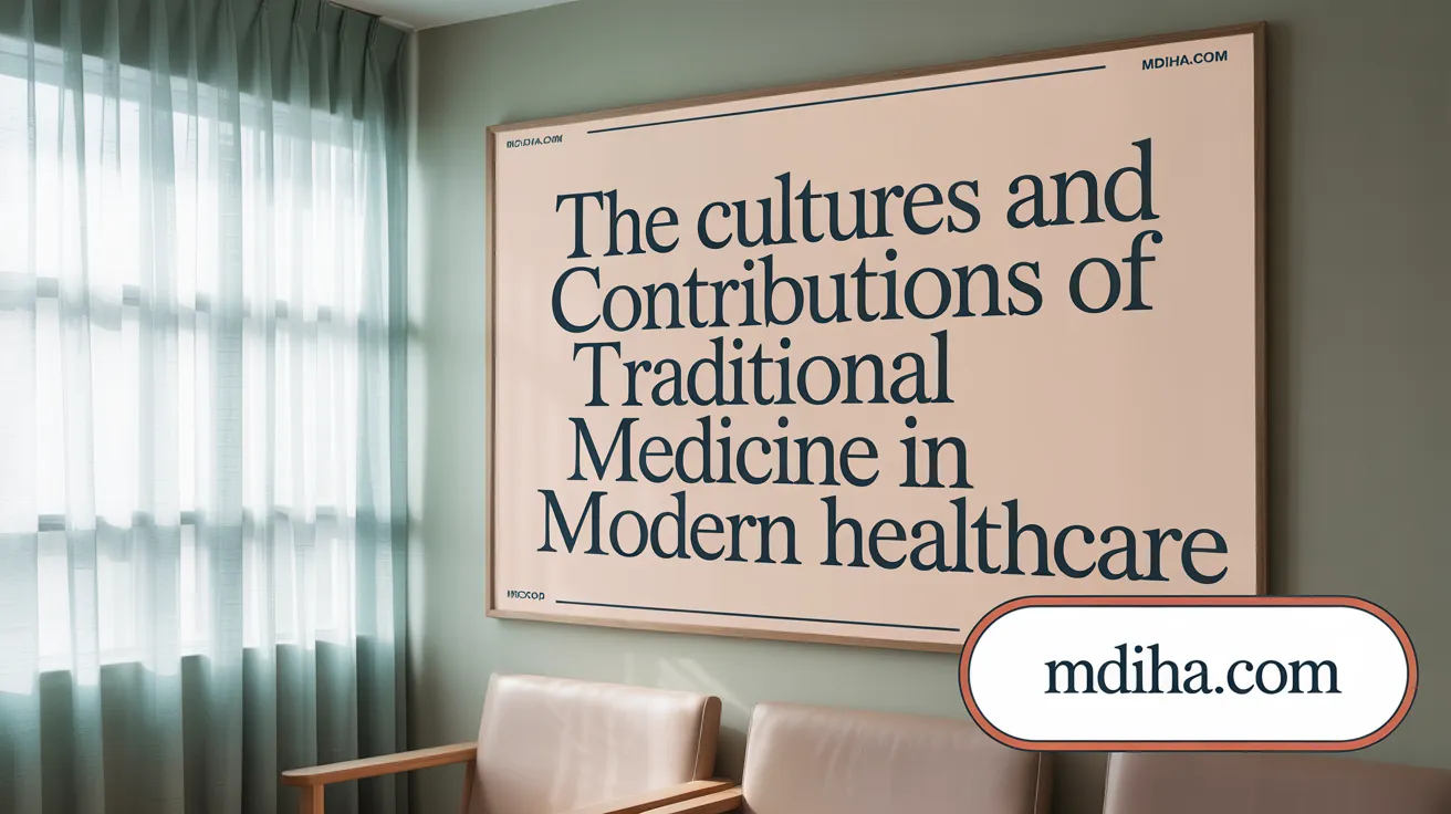 The Cultures and Contributions of Traditional Medicine in Modern Healthcare