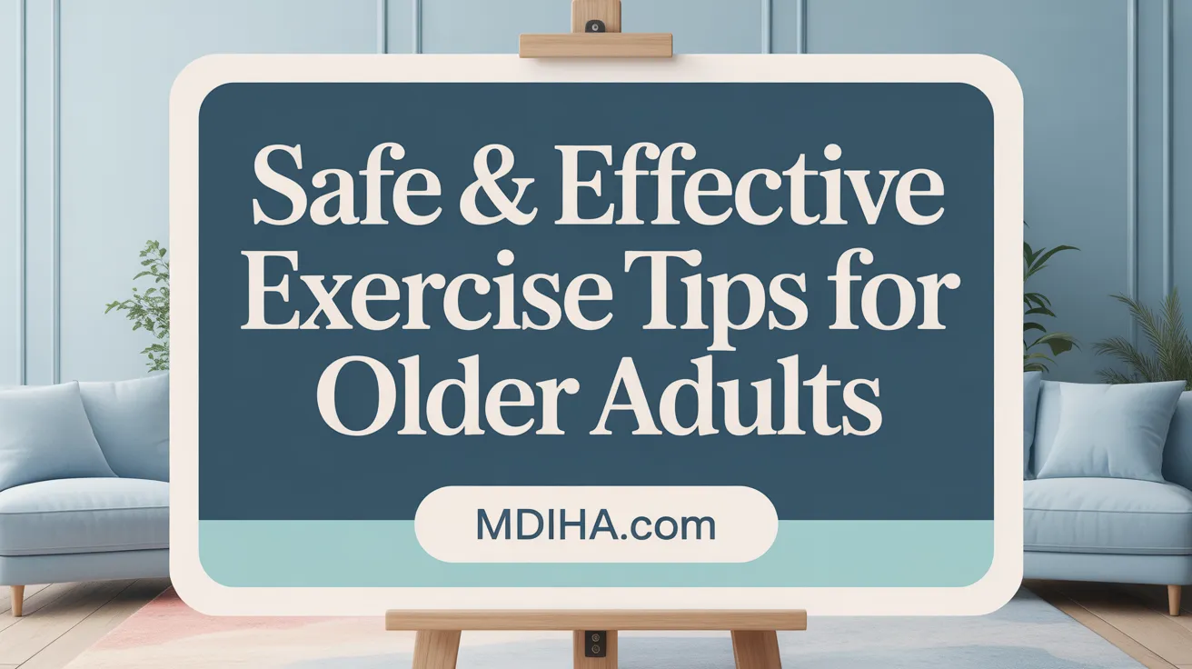 Safe & Effective Exercise Tips for Older Adults