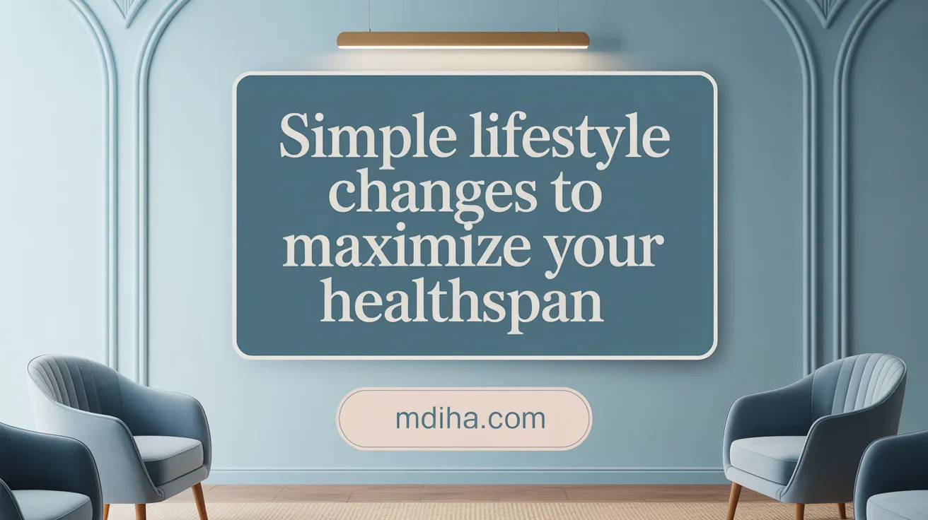 Simple Lifestyle Changes to Maximize Your Healthspan