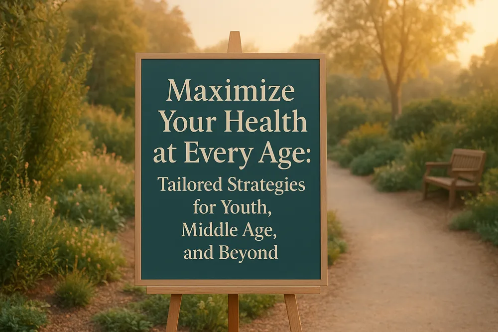 Maximize Your Health at Every Age: Tailored Strategies for Youth, Middle Age, and Beyond