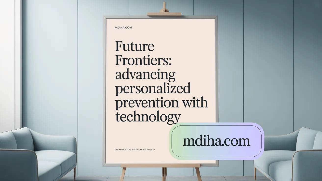 Future Frontiers: Advancing Personalized Prevention with Technology