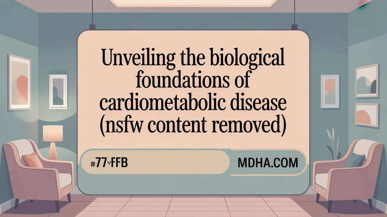 Unveiling the Biological Foundations of Cardiometabolic Disease