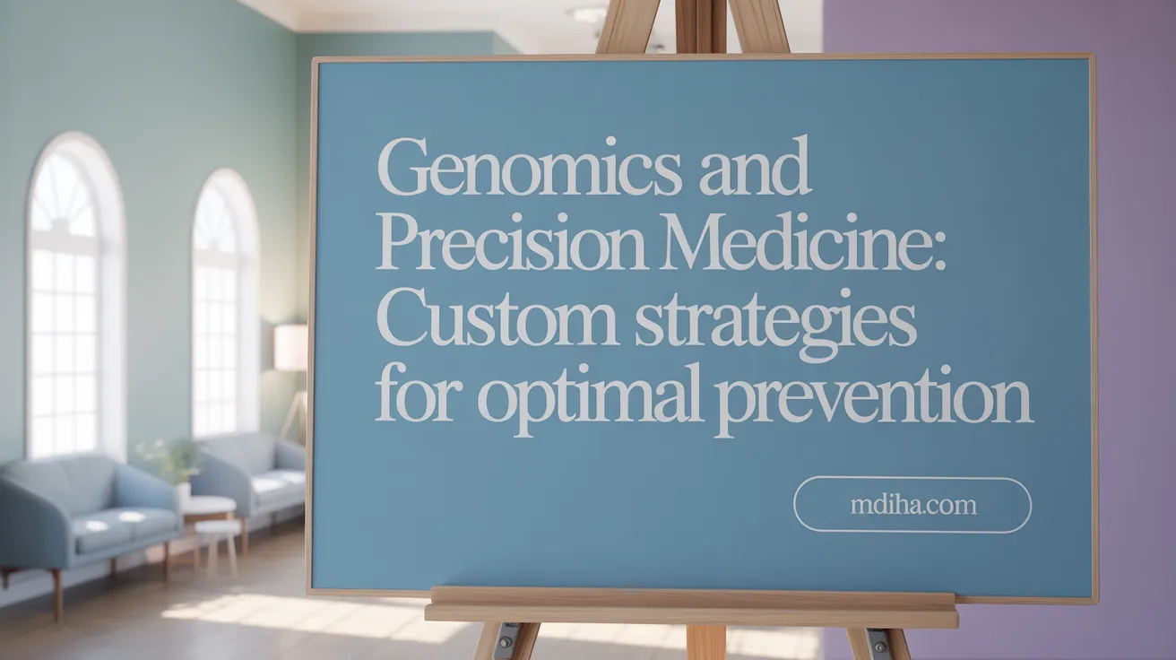 Genomics and Precision Medicine: Custom Strategies for Optimal Prevention