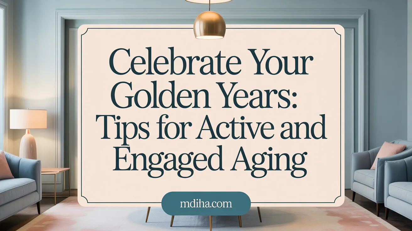 Celebrate Your Golden Years: Tips for Active and Engaged Aging